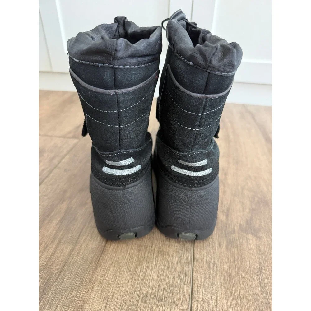 Totes black toddler snow boots size 13